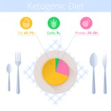 Keto διατροφή infographic Εργαλείο κουζινών, κετονογενετικό διάγραμμα διανυσματική απεικόνιση Keto διατροφή infographic Εργαλείο κουζινών, κετονογενετικό διάγραμμα διανυσματική απεικόνιση