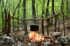 Free Kettle On Fire Royalty Free Stock Image - 6172896