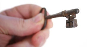 key in hand unlock success