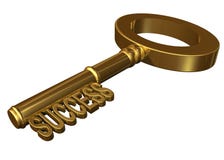 Key To Success Royalty Free Stock Photography Key To Success Royalty Free Stock Photography
