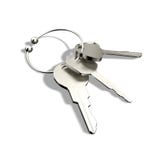 Keys. A bunch of keys in a key ring Keys. A bunch of keys in a key ring