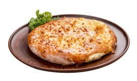 Khachapuri G?teau caucasien traditionnel de souffle images libres de droits Khachapuri G?teau caucasien traditionnel de souffle images libres de droits