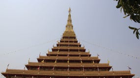 Buddhist Temple. Nine Layers Temple royalty free stock images Buddhist Temple. Nine Layers Temple royalty free stock images