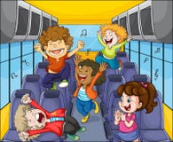 Kids in the bus