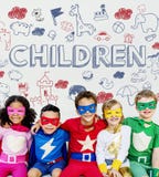 Kids Children Joy Happy Child Concept stock photos Kids Children Joy Happy Child Concept stock photos