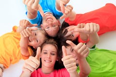 Kids Giving Thumbs Up Stock Images Kids Giving Thumbs Up Stock Images
