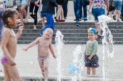 Kiev child fountain