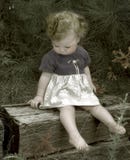 Kind im Holz
