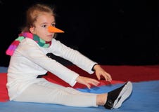 Kinderen tijdens het testeind van het jaar stock foto's Kinderen tijdens het testeind van het jaar stock foto's