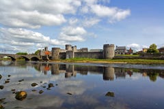 King Johns Castle stock image King Johns Castle stock image