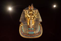 King Tutankhamun Egyptian exhibit on the display at the Oregon museum of science and industry stock photos King Tutankhamun Egyptian exhibit on the display at the Oregon museum of science and industry stock photos