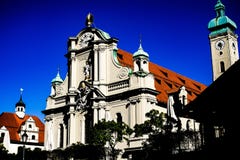 Kirche Heilige Geist in München lizenzfreie stockfotografie Kirche Heilige Geist in München lizenzfreie stockfotografie