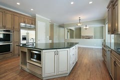 Kitchen And Family Room Royalty Free Stock Photography - Image: 9287427