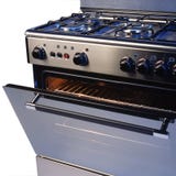 Kitchen stove royalty free stock photography Kitchen stove royalty free stock photography