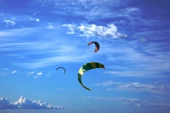 Kites In The Skies Stock Image