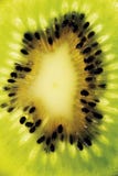 Kiwifruit, extreem close-up stock afbeeldingen Kiwifruit, extreem close-up stock afbeeldingen