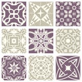 Klassiek uitstekend elegant pastelkleur violet naadloos abstract patroon 28 vector illustratie Klassiek uitstekend elegant pastelkleur violet naadloos abstract patroon 28 vector illustratie