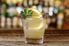 Klassisches Southside-Cocktail stockbild Klassisches Southside-Cocktail stockbild