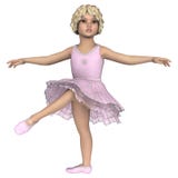 Kleine Ballerina lizenzfreie abbildung Kleine Ballerina lizenzfreie abbildung