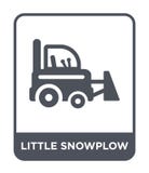 kleine Schneepflugikone in der modischen Entwurfsart kleine Schneepflugikone lokalisiert auf weißem Hintergrund kleine Schneepflu vektor abbildung kleine Schneepflugikone in der modischen Entwurfsart kleine Schneepflugikone lokalisiert auf weißem Hintergrund kleine Schneepflu vektor abbildung