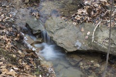 Kleiner Wasserfall im Waldstrom lizenzfreies stockfoto Kleiner Wasserfall im Waldstrom lizenzfreies stockfoto