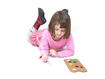 Kleines Mädchen stockbild Kleines Mädchen stockbild