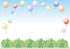 Kleurrijke geplaatste ballons - de Vectorillustratie plaatste vele kleuren stock illustratie Kleurrijke geplaatste ballons - de Vectorillustratie plaatste vele kleuren stock illustratie