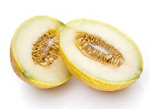 klipp den öppna melonen royaltyfri bild klipp den öppna melonen royaltyfri bild