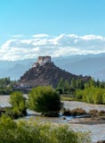 Kloster Leh Ladakh Indien Augusti 2017 Royaltyfria Bilder Kloster Leh Ladakh Indien Augusti 2017 Royaltyfria Bilder