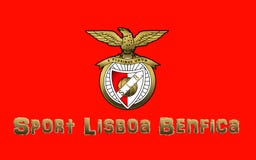 Klubba Benfica, Portugal för flaggafotboll arkivbild Klubba Benfica, Portugal för flaggafotboll arkivbild