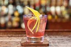 Knickerbocker do cocktail do vintage fotos de stock Knickerbocker do cocktail do vintage fotos de stock