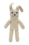 Knitted Toy Rabbit Royalty Free Stock Photo