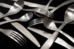 Knives Forks And Spoons Royalty Free Stock Image Knives Forks And Spoons Royalty Free Stock Image