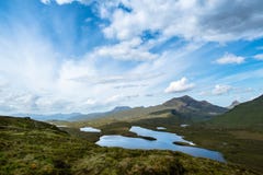 Knockan Crag In The Schottish Highlands Royalty Free Stock Photography