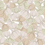 Knoflookpatroon Naadloze achtergrond met beige knoflook Vector te royalty-vrije illustratie Knoflookpatroon Naadloze achtergrond met beige knoflook Vector te royalty-vrije illustratie