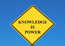 Knowledge Is Power royalty free stock image