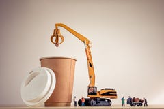 Koffie makend proces Grote details! Stock Afbeeldingen Koffie makend proces Grote details! Stock Afbeeldingen