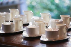 Koffiepauze royalty-vrije stock fotografie Koffiepauze royalty-vrije stock fotografie