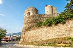 Kohlfestung errichtet von den Byzantinern im 6. Jahrhundert lizenzfreie stockfotografie Kohlfestung errichtet von den Byzantinern im 6. Jahrhundert lizenzfreie stockfotografie