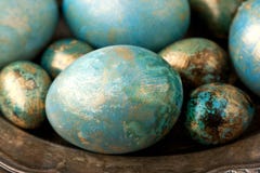 Kolorowi Easter jajka, wiosna wakacje tło fotografia stock Kolorowi Easter jajka, wiosna wakacje tło fotografia stock