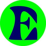 Kolorowy projekta list E Vactor i logo Zielonego koloru tło ilustracji Kolorowy projekta list E Vactor i logo Zielonego koloru tło ilustracji