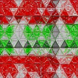 Kolorowy retro modnisia trójboka wzoru tło royalty ilustracja Kolorowy retro modnisia trójboka wzoru tło royalty ilustracja