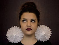 kolorów mody portreta miękkiej części kobieta Fotografia Stock kolorów mody portreta miękkiej części kobieta Fotografia Stock