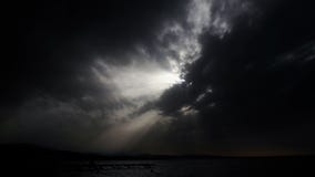 Komend Onweer stock videobeelden Komend Onweer stock videobeelden