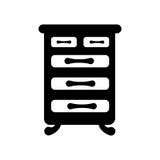 Kommode Ikone stock abbildung Kommode Ikone stock abbildung