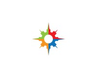 Kompass Logo Template vektor abbildung Kompass Logo Template vektor abbildung