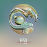 Komputerowej grafiki sfera dekorował z 3d płatkami i projektów elementami wśrodku Wektorowy logo dla twój projekta EPS10 ilustracja wektor Komputerowej grafiki sfera dekorował z 3d płatkami i projektów elementami wśrodku Wektorowy logo dla twój projekta EPS10 ilustracja wektor