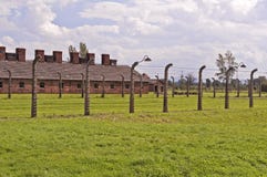 koncentration för auschwitz birkenauläger arkivbild koncentration för auschwitz birkenauläger arkivbild
