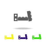konstruktor barwione ikony Element zabawki Może używać dla sieci, logo, mobilny app, UI, UX ilustracji konstruktor barwione ikony Element zabawki Może używać dla sieci, logo, mobilny app, UI, UX ilustracji