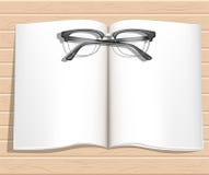 Kontorsskrivbord med bästa sikt för anteckningsbokexponeringsglas Wood bakgrund Webbplatssida och mobilapp-design stock illustrationer Kontorsskrivbord med bästa sikt för anteckningsbokexponeringsglas Wood bakgrund Webbplatssida och mobilapp-design stock illustrationer
